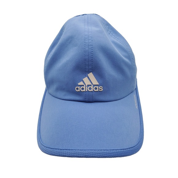 Adidas Baseball Cap Strapback Hat Active Wear Reflective Logo Aeroready - Picture 1 of 8